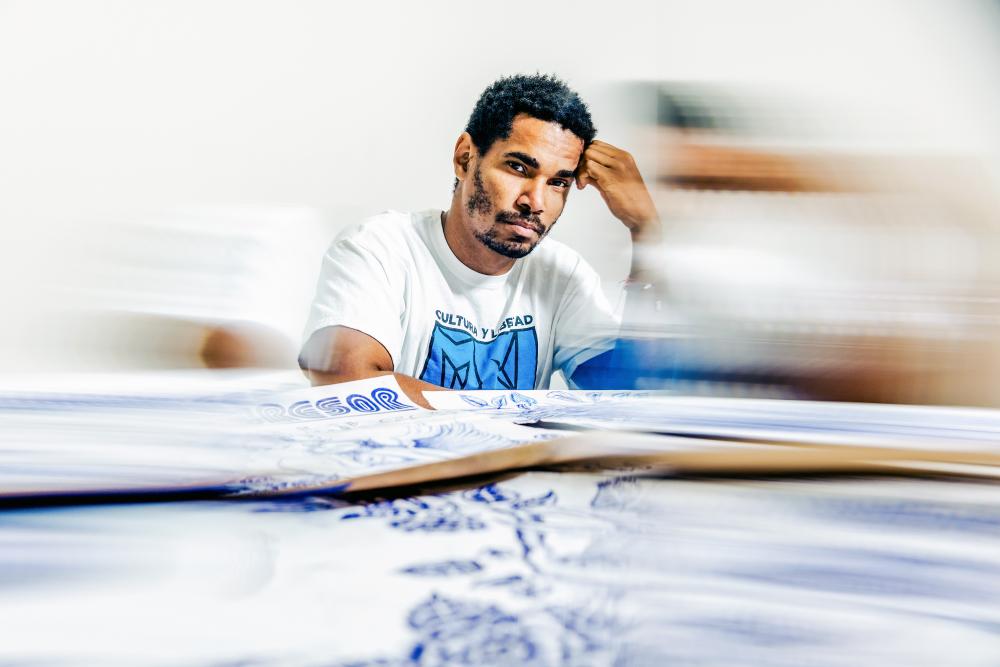 Cuban Artist Luis Manuel Otero Alcántara Begins New Life in Miami