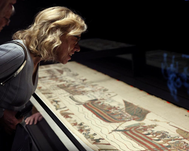 Bayeux Tapestry in UK: First Time Display Draws Francophiles