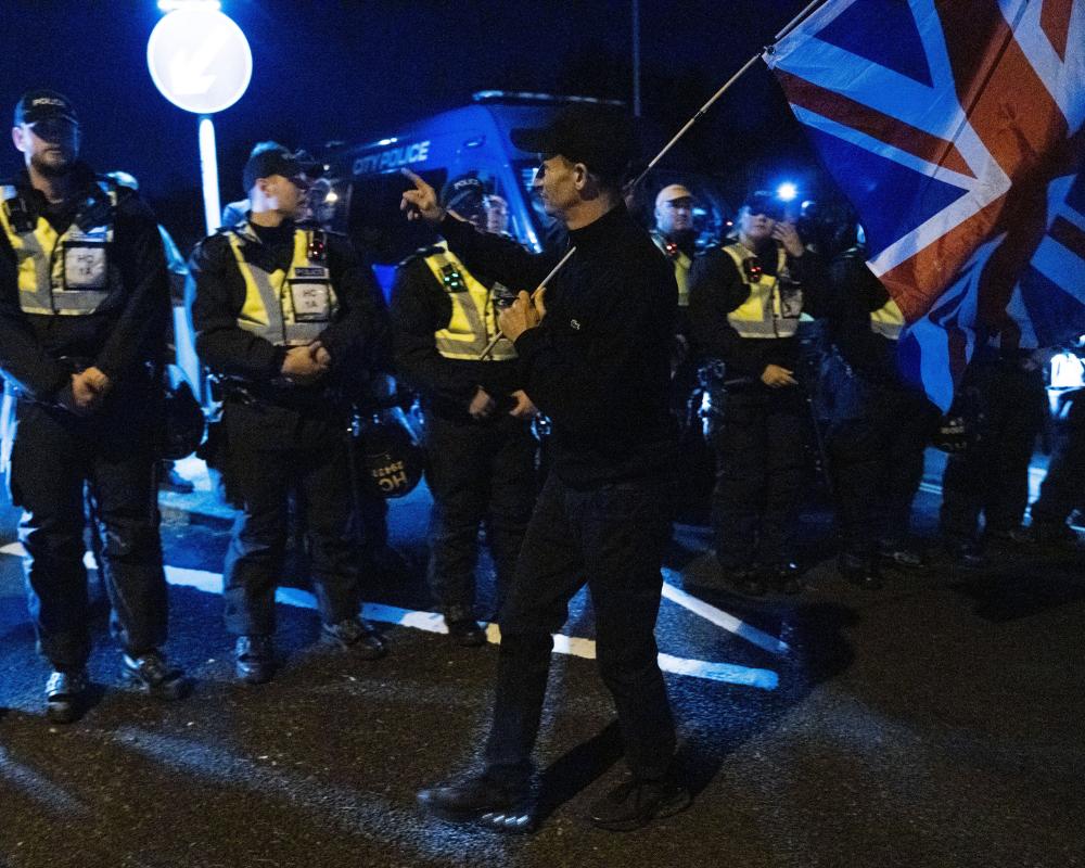 Six Arrested After Anti-Migrant Protest at Hampshire Marina