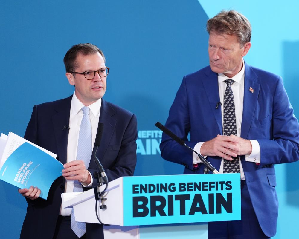 Reform UK Proposes Benefits Claimants Clean High Streets