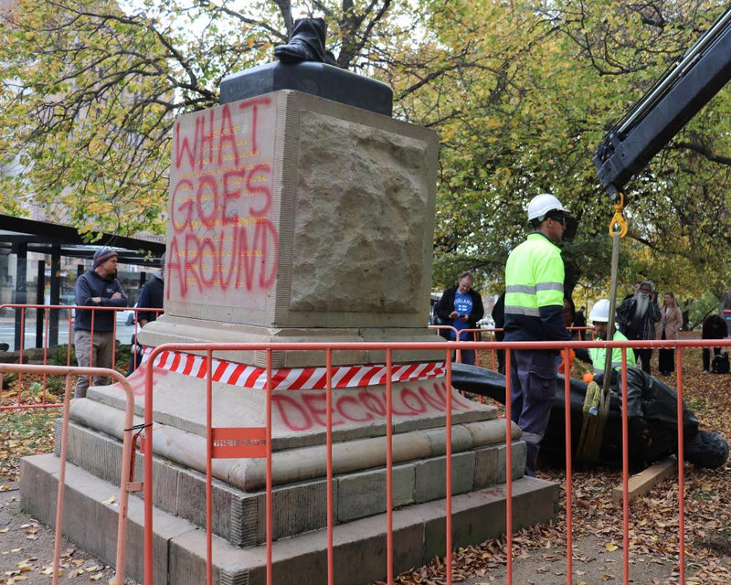 Hobart, Sydney, Melbourne Confront Colonial Statues in Truth Telling