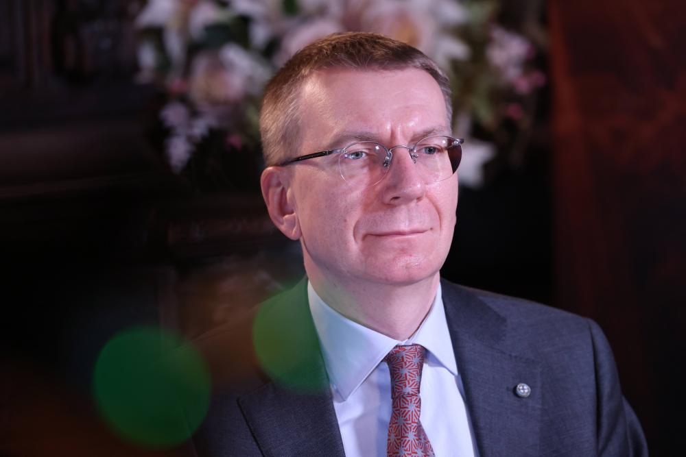 Latvia President Warns Europe Lags in Drone Warfare Defense