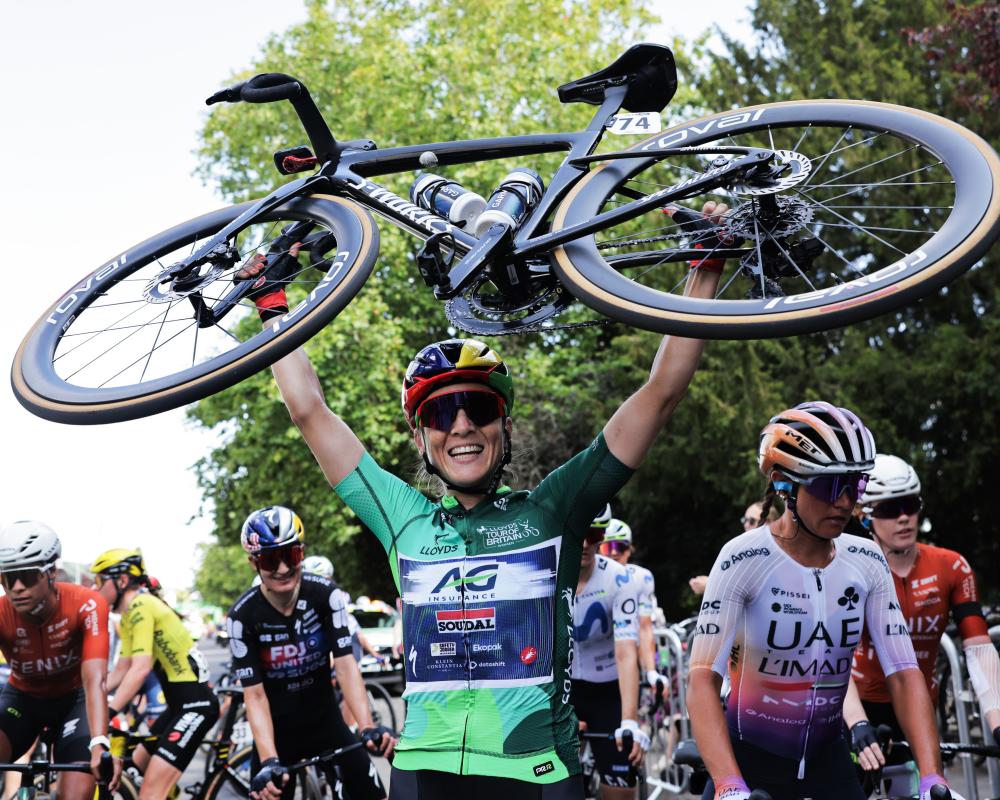 Le Court Wins Tour of Britain Despite Wiebes Sprint