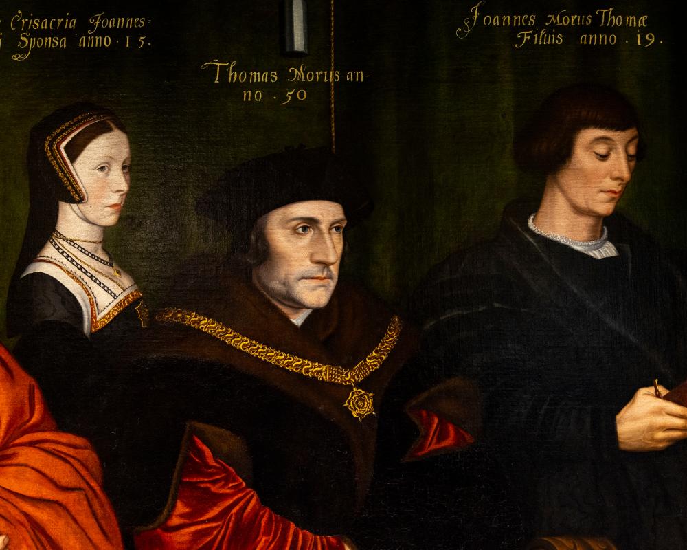 Thomas More Painting Public Restoration UK First at Nostell