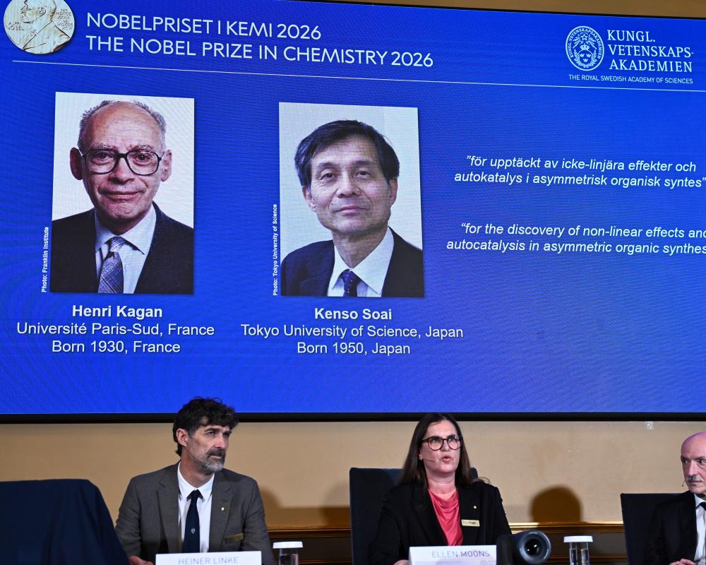 Nobel Prize in Chemistry Awarded for Mirror-Image Molecules