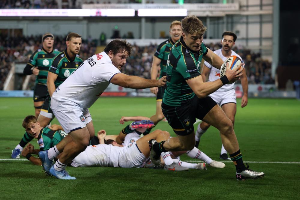 Northampton Rugby's Dominant Win: Freeman & Pater Shine
