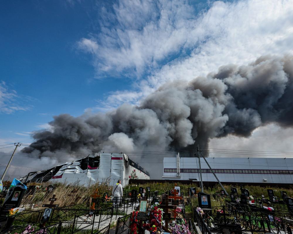 Massive Ukrainian Drone Attack on Russia Kills Six