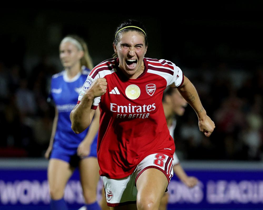 Mariona Caldentey Penalty Seals Late Arsenal WCL Win vs Køge