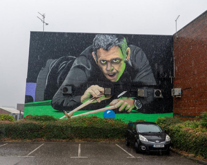 Artist Defends Ronnie O'Sullivan Sheffield Mural Amid Criticism