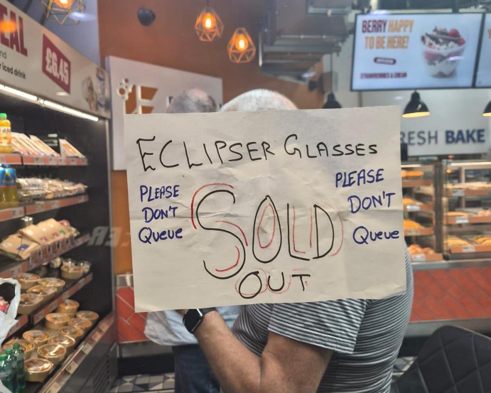 Solar Eclipse Glasses Demand Sparks Price Hikes and Queues