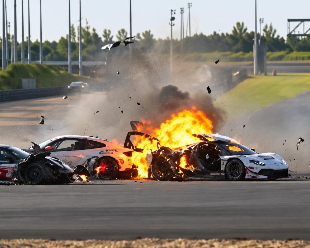 Ollie Millroy Saved by Heroic Rival in China GT Crash