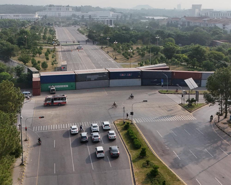 Pakistan Locks Down Islamabad as Imran Khan's Party Vows March
