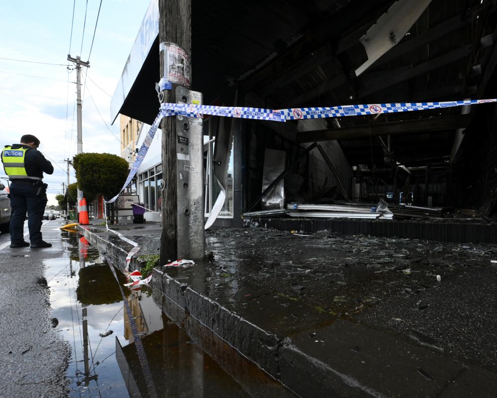 Melbourne Cafe Destroyed by Tobacco Shop Arson Attack