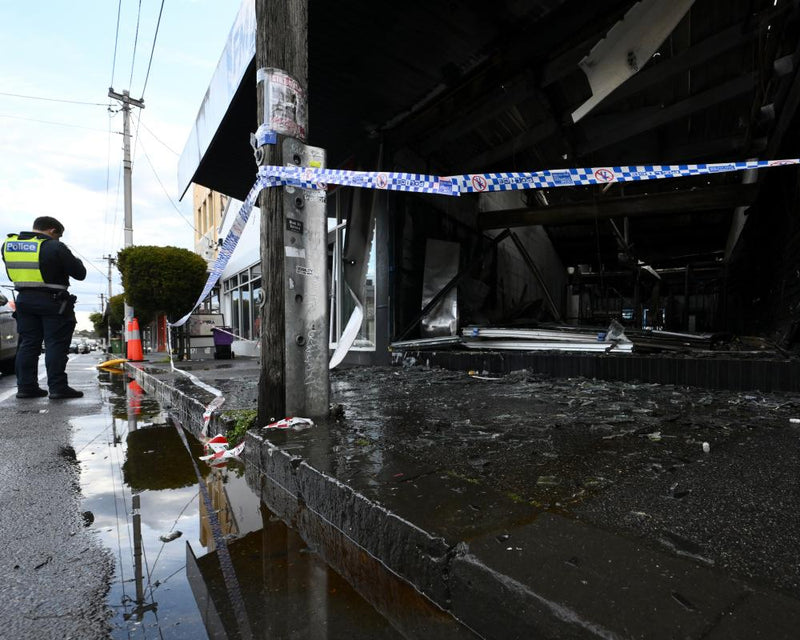 Melbourne Cafe Destroyed by Tobacco Shop Arson Attack