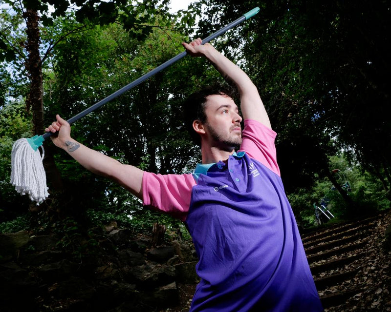 Mop Man Steals Show at Glasgow 2026 Commonwealth Games