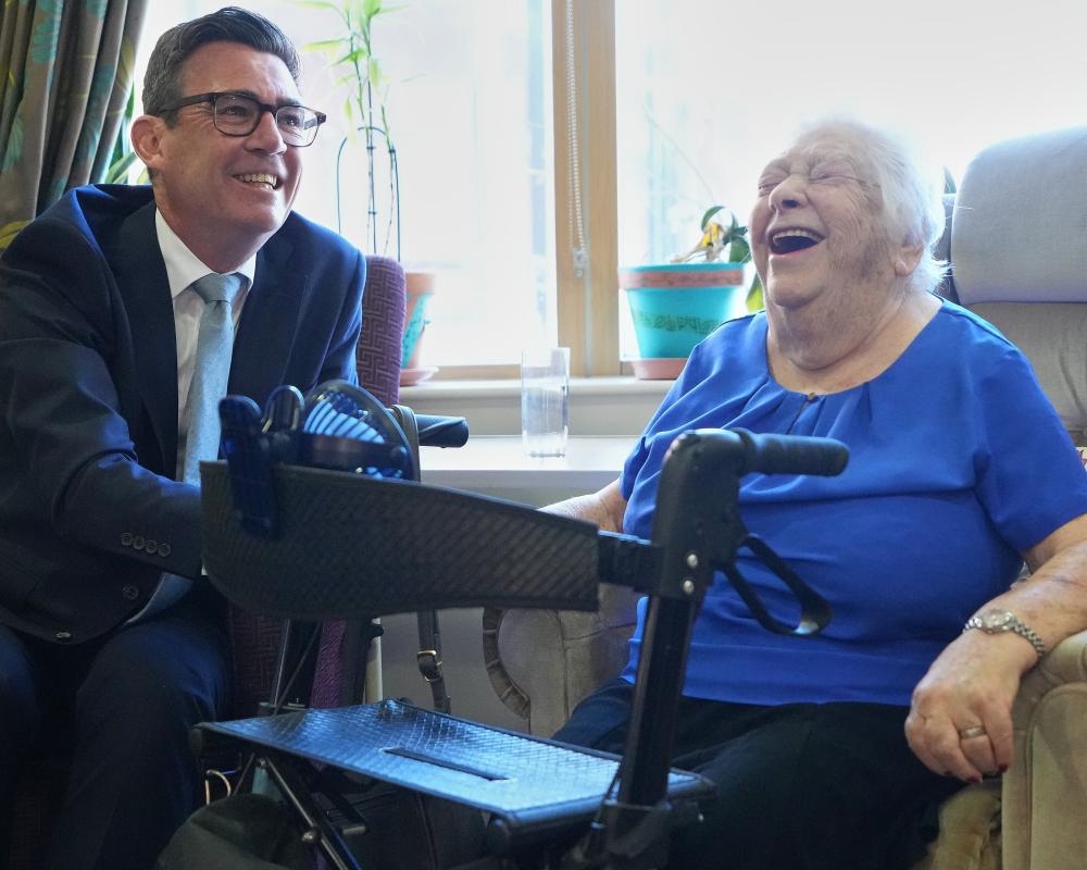 Andy Burnham Social Care Reform: A New Hope for UK