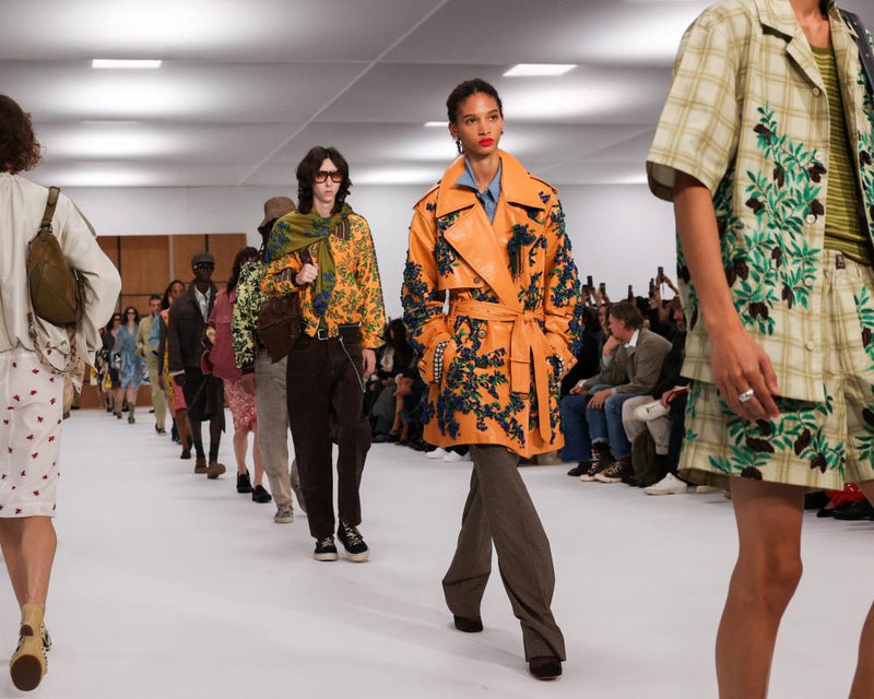 Burberry Celia Birtwell Collaboration Humanises London Fashion Week