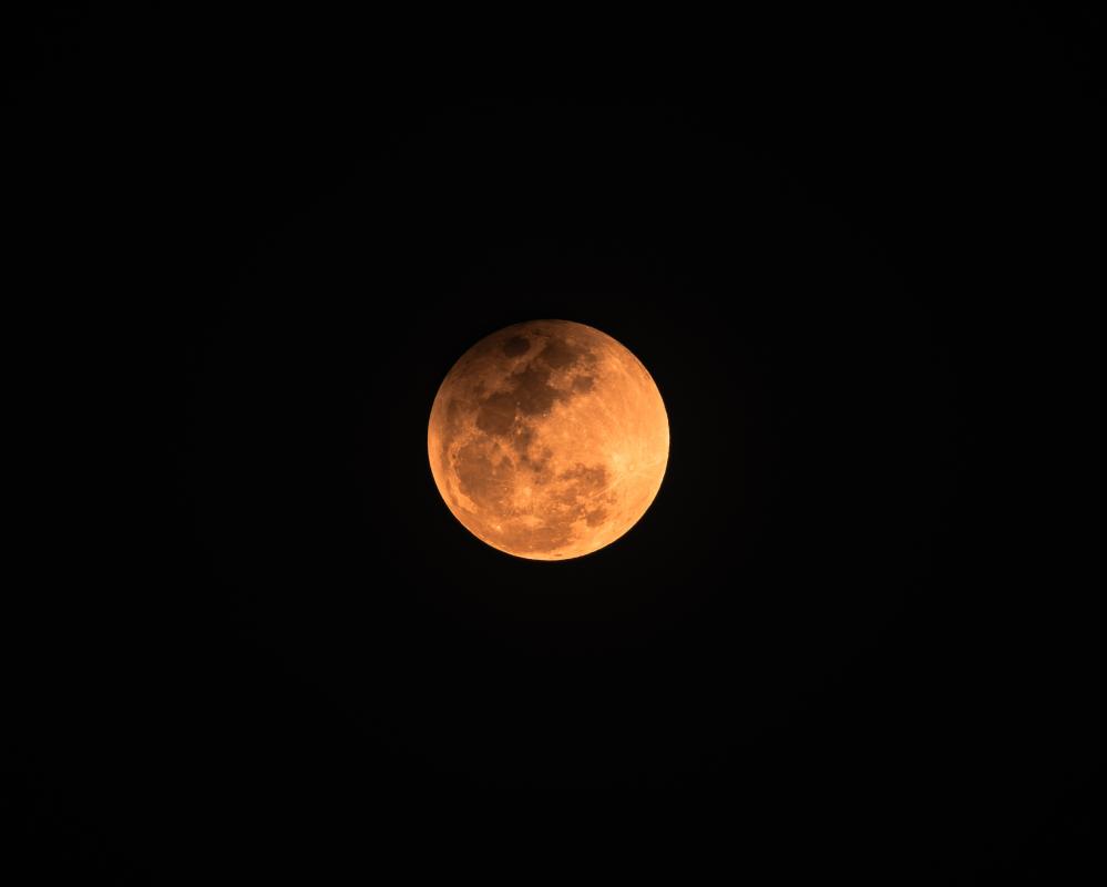 Near Total Lunar Eclipse Thrills North and South America