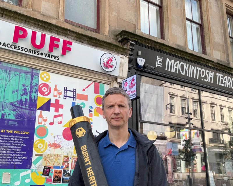 Vape Shop Fire Risk Threatens Mackintosh Tearooms in Glasgow