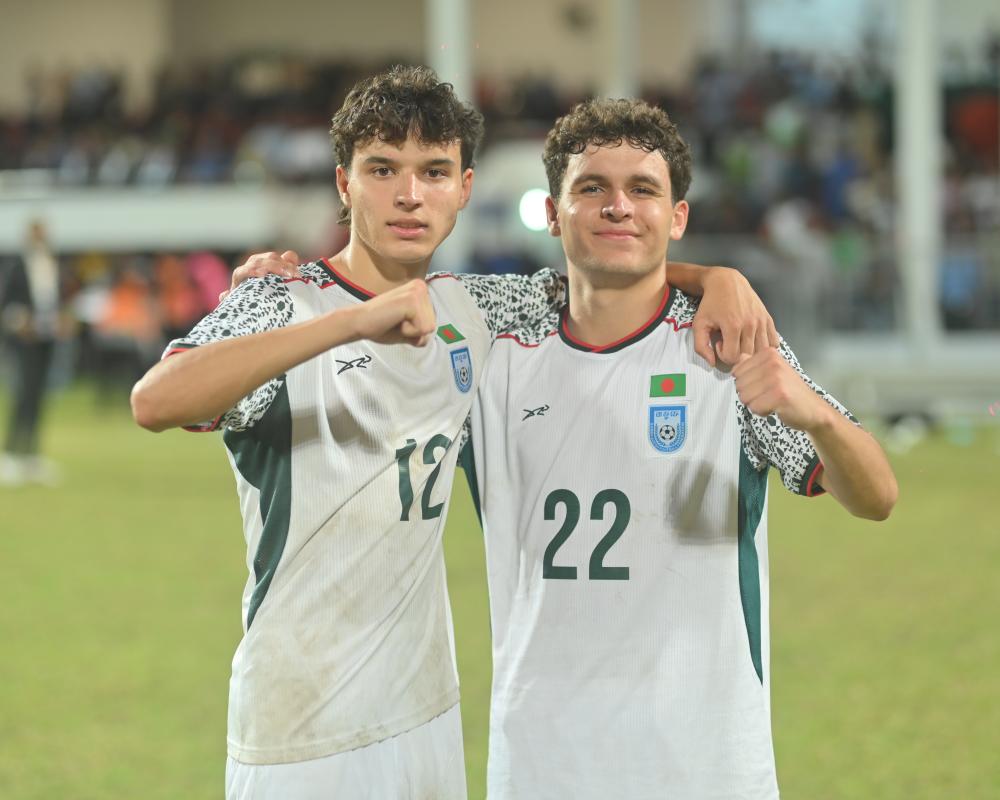 Sullivan Brothers Win U-20 SAFF Championship for Bangladesh