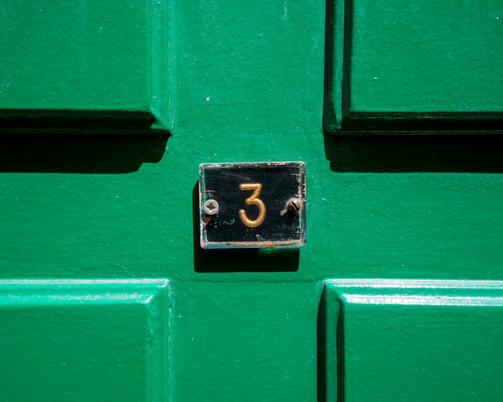 Is 3 the Most Common Number in UK Street Addresses