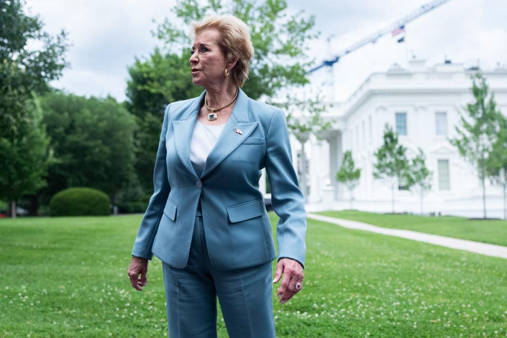 Linda McMahon's $43K Office Furniture Splurge Amid Education Cuts