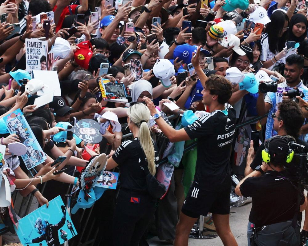 Mercedes Team First as Russell and Antonelli Face Off in Sepang