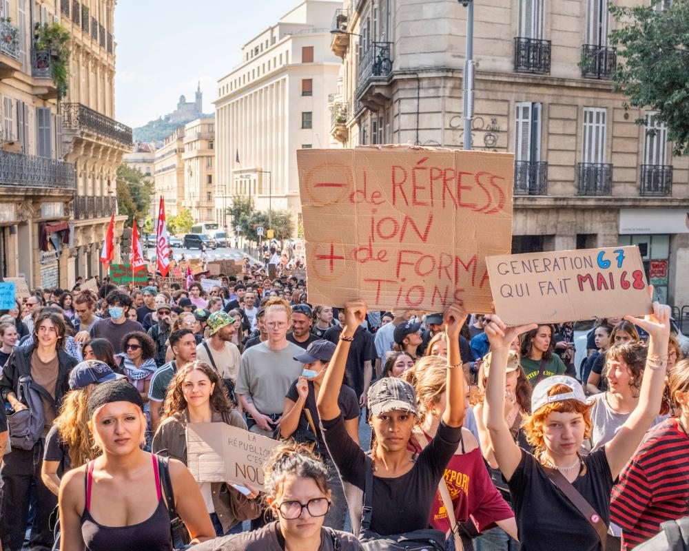 French School Protests: Students Demand Action From Political Class