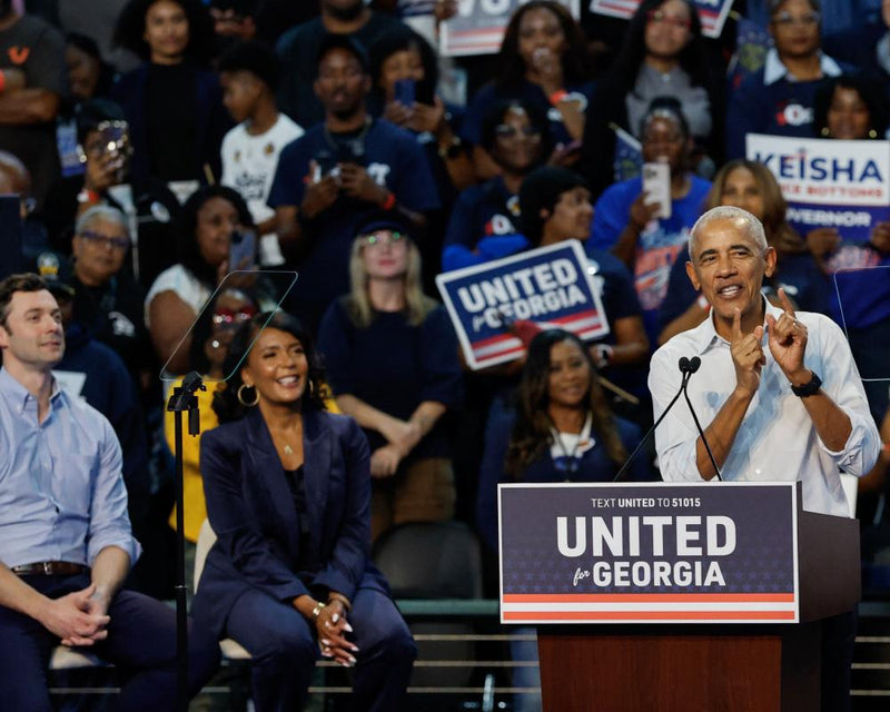 Obama Brings Star Power to Georgia Democrats in Midterm Push