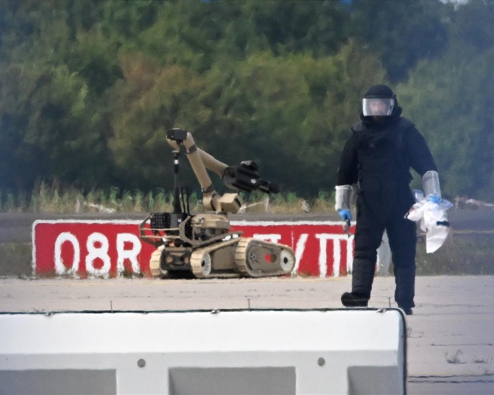 Leipzig Drone Bomb Found Near Ukrainian Plane with Ammunition