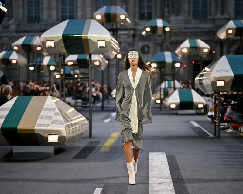 Nicolas Ghesquière Louis Vuitton Show Paris: Futuristic Fashion