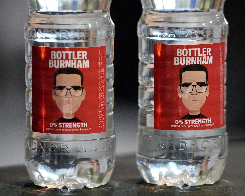 Artist Sues Tories Over Unauthorized Burnham Portrait Use
