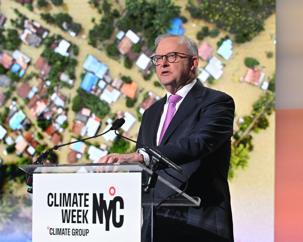 Albanese UN Climate Speech Highlights El Niño Threat