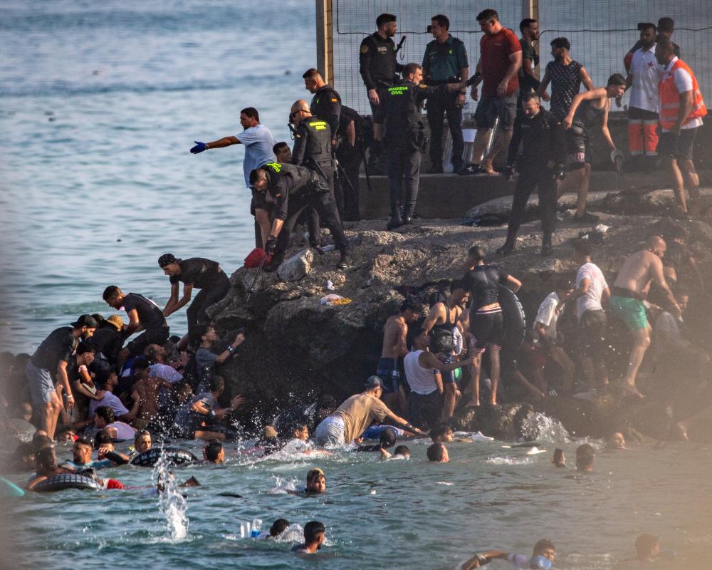 Ceuta Migrant Crisis: 57 Dead as 50,000 Cross from Morocco