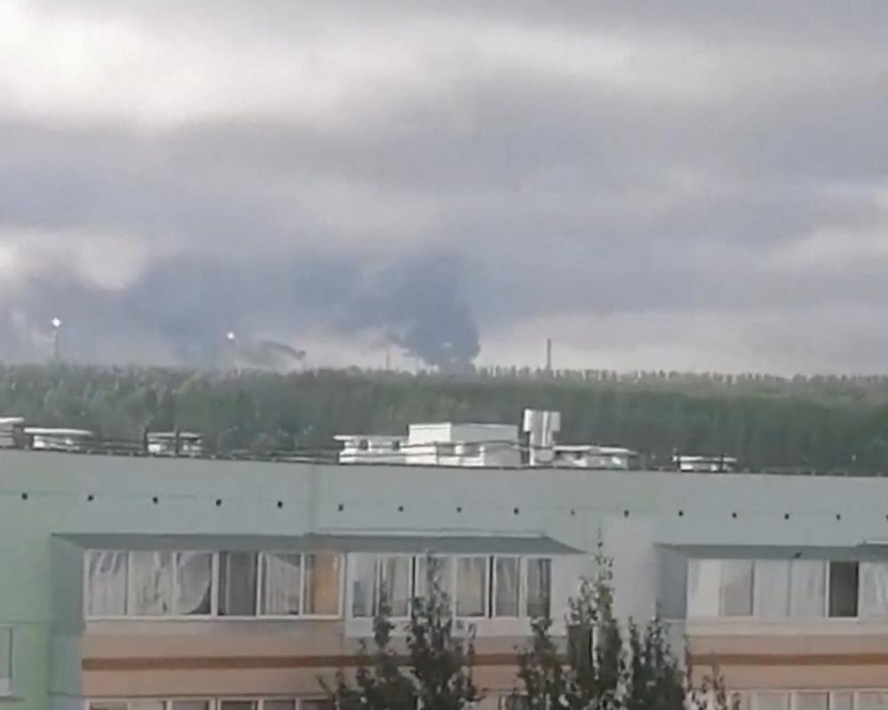 Ukraine Drone Strike on Russian Oil Refinery Kills 13