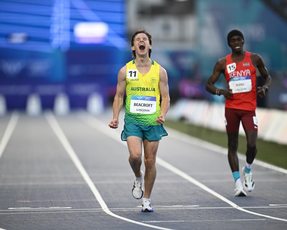 Isaac Beacroft Wins Gold at Commonwealth Games 2025