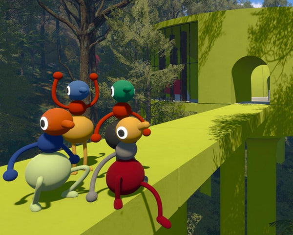 Big Walk Review: Co-op Puzzler Turns Friendship into Art
