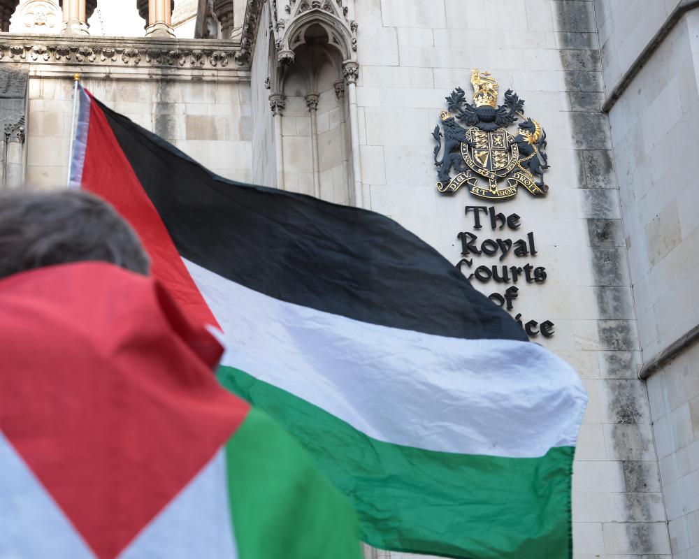 US Sanctions Block Palestine Action Supreme Court Crowdfunder