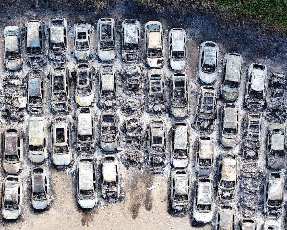 Arson Arrest After Gatwick Car Park Fire Destroys 140 Vehicles