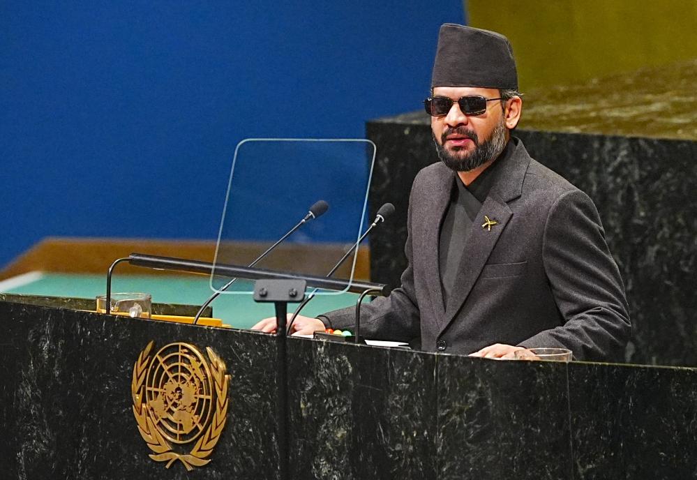 Nepal PM Calls Flash Flood a Global Climate Warning at UN