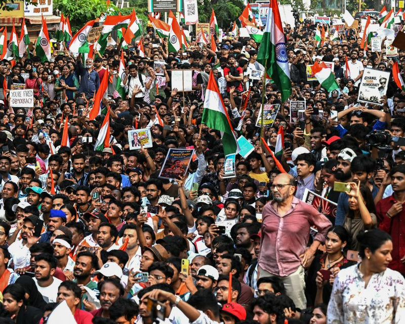 India's Cockroach Movement Protests Voter Roll Changes