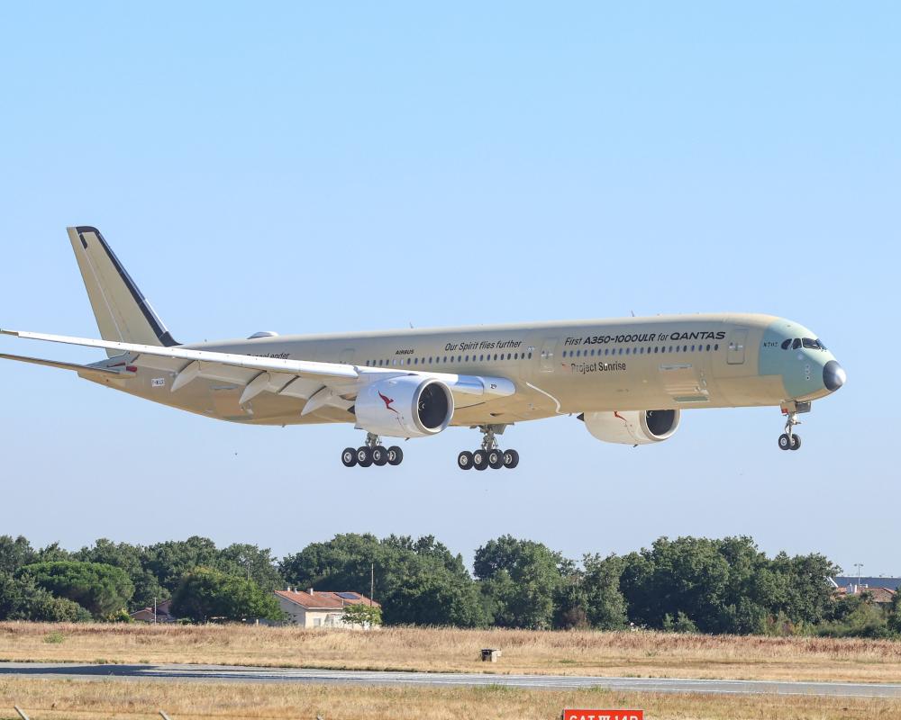 Qantas Record Flight: 24 Hours Nonstop in New Airbus A350