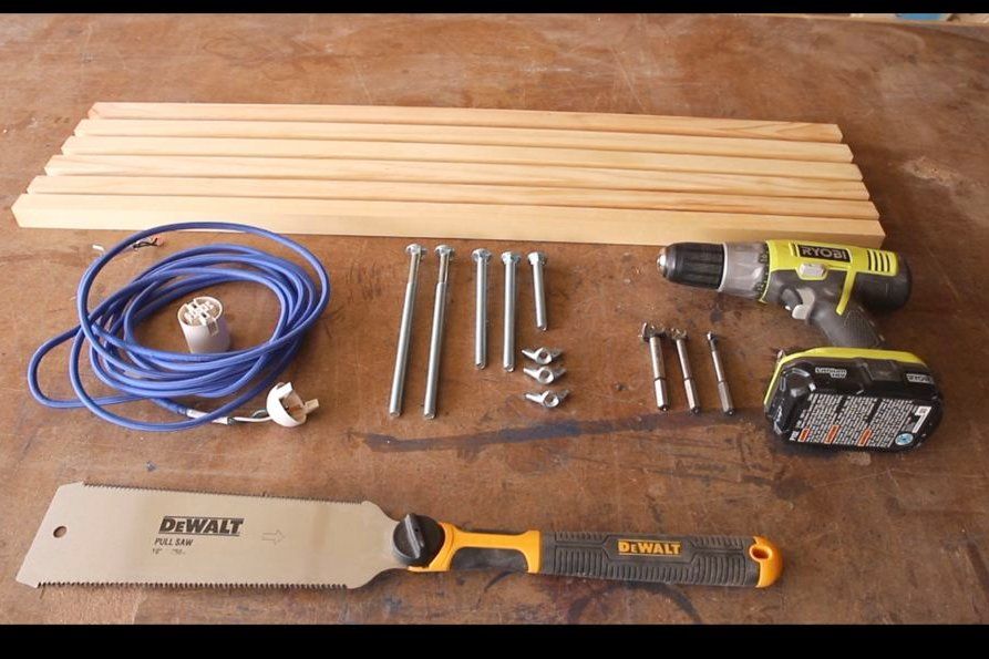 DIY: Floor Lamp and Tied Cord - grandgoldman.com