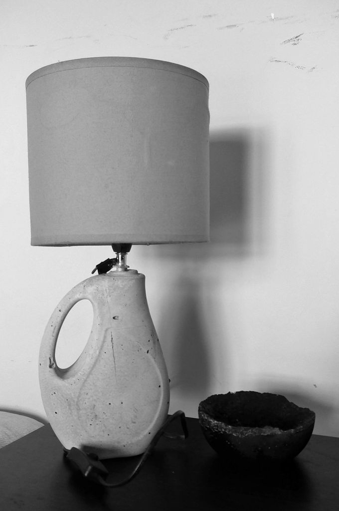 Container Shaped Concrete Lamp! - grandgoldman.com