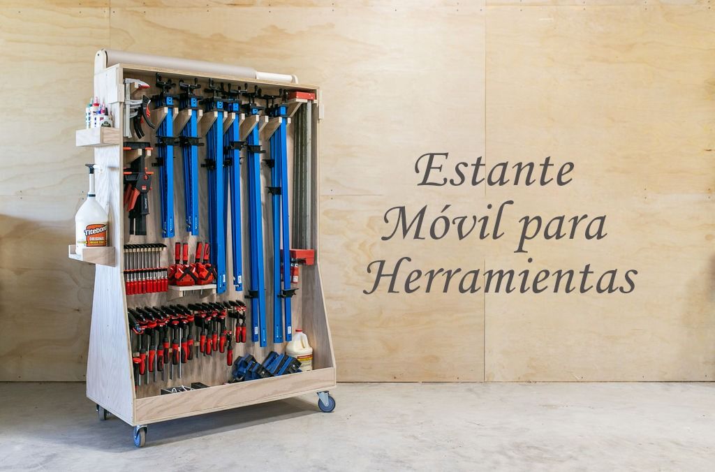 Mobile Shelf for your Woodworking Tools! - grandgoldman.com