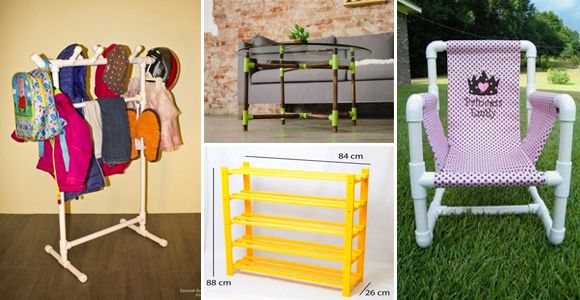 How to reuse PVC tubes to make 5 impressive projects! - grandgoldman.com