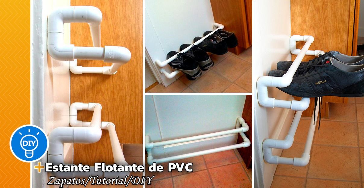Floating Shoe Rack with PVC - grandgoldman.com