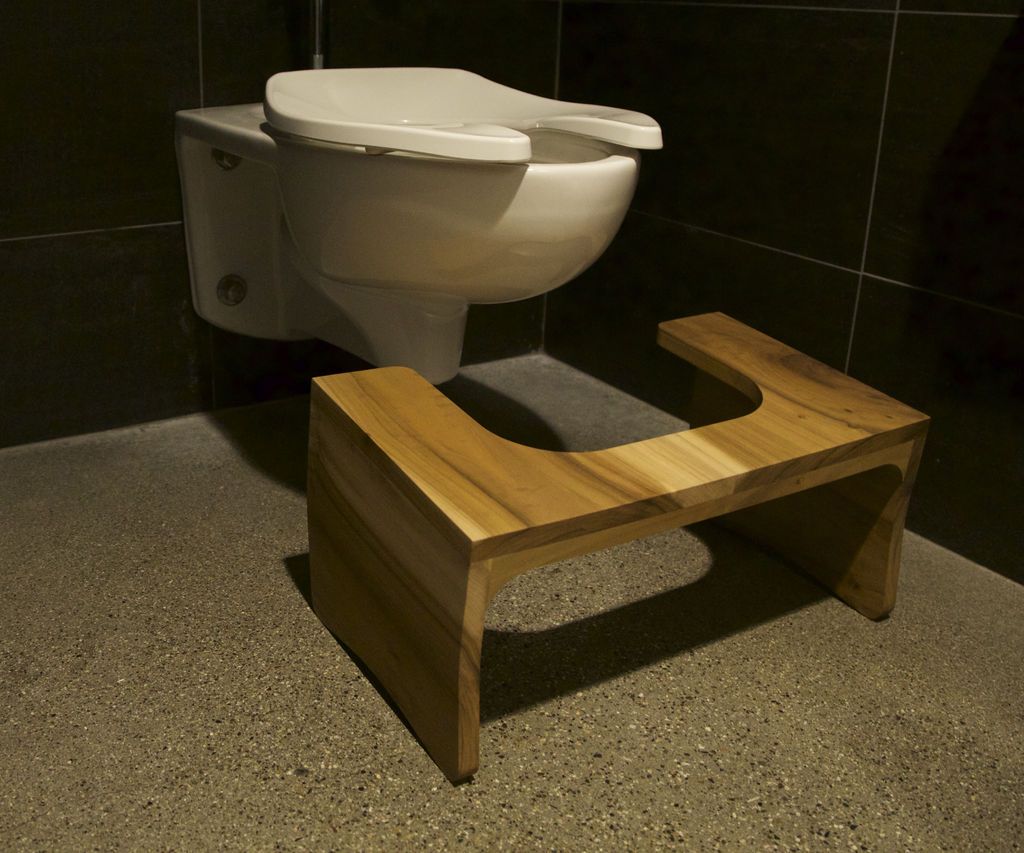 Wooden Bathroom Stool - grandgoldman.com