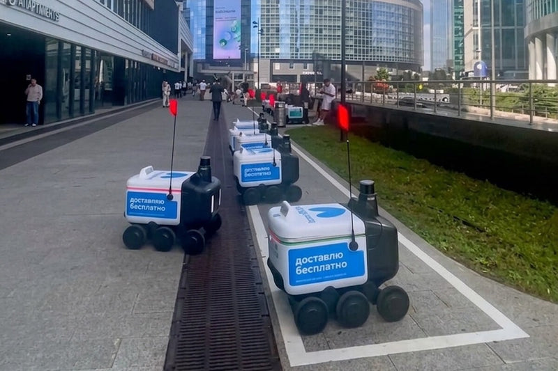 China Deploys Thousands of Delivery Robots Across Europe