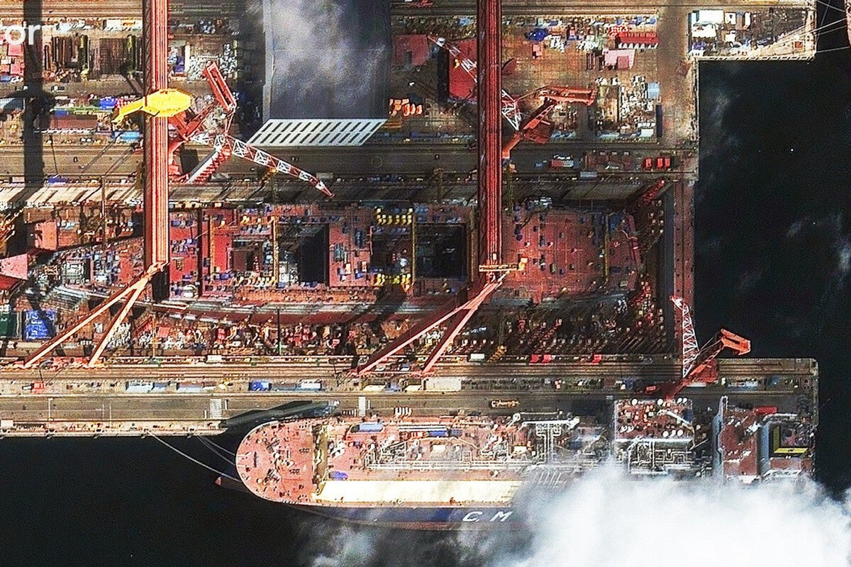 China's Type 004 Aircraft Carrier: A Technological Leap at Dalian Shipyard